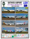 London Gatwick - images from 2023-2024-2025. Now available!