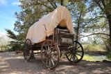 029-3B9A1974-Covered Wagon beside the pond at Pipe Spring National Monument.jpg
