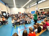 Mini-Concert  na AMV lessen  groep 5 De Voorhof