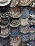 Assiettes assirties- Bazar a Istamboul
