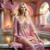 Claudia Schiffer in tunic in a Roman Bathhouse 2.jpg