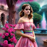 Emma Watson  in a Mexican dress in a Mexican fantasy world 2.jpg