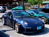 2018 Porsche 911 Carrera S Cabriolet (991.2) at the Smoke Hole Caverns parking lot. (3148)
