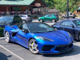 2022 Chevrolet Corvette Stingray (C8) at the Smoke Hole Caverns parking lot. (3149)