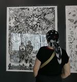 Black and white drawing