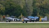 P-51 formation takeoff
