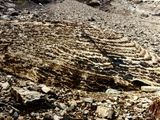 Ancien front dun ancien glacier