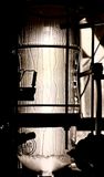Grand racteur de labo de chlorosulfonation du mthane en 1972