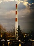 La plus ancienne chemine de lusine de Lacq