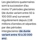 Nous sommes dans une priode interglaciaire tout simplement