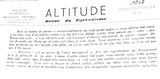Altitude numro 5.  1947