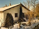 Maison de Lahourcade en hiver