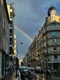 Orage sur la rue Poussin (XVIme)