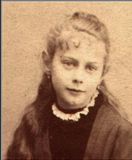 Elisabeth Blanche Froment (4 janvier 1877-7 fvrier 1958) ici  12 ans 