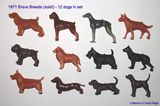 The Brave Breeds (cereal toy dogs) 1971