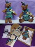 Wheely Good Yarns Clarence Jr bear