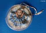 Vintage show doll in plastic box