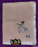 Vintage Disney Bambi baby blanket