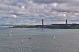 The 25th April bridge, Lisbon.