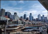 SEATTLE SKYLINE FROM THE SHIP