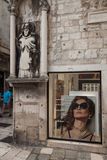 Old and new images, Split, Croatia