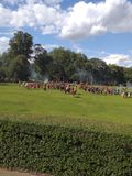 Cavalry clash