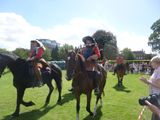 Royalist Cavalry display their riding skills 