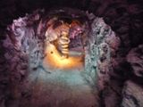 We walked through the Grotto on exiting maze
