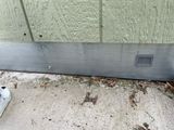 Skirting at the end of steel floor joists