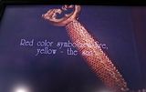 Red and yellow symbolism
