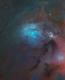 Dusty lanes and hazy mist in Rho Ophiuchi - a non-standard view