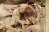 Istanbul Archaeological Museum Alexander Sarcophagus Short side with maybe Gazze battle 2984.jpg