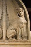 Istanbul Archaeological Museum Lycian sarcophagus pediment over the centaurs fighting over a deer 2962.jpg