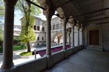 Istanbul Nuruosmaniye Mosque exterior east flan k with view of Royal Pavilion 0578.jpg