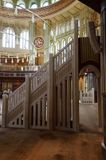 Istanbul Taksim Mosque interior mimber and krs 4135.jpg