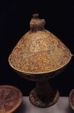 Istanbul Archaeology Museum Fruit plate with lid terracotta 5th C BCE Pitane 4108.jpg