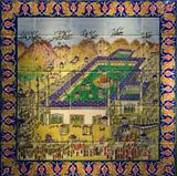 Istanbul Tekfur Saray exhibits Hekimoğlu Ali Paşa Mosque tiles 3377.jpg