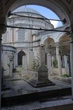 Istanbul Eyp Mihrişah Sultan complex Mausoleum seen from mektep portico 3906.jpg