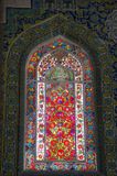 Istanbul Şehzade complex Tomb of Şehzade Mehmed interior Stained glass window in 2015 1376.jpg