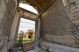 Istanbul Yedikule Golden Gate with view to small gate outside 0467.jpg