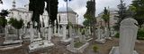 Istanbul Suleymaniye Mosque Graves in 2024 5544 panorama.jpg