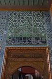 Sultans Pavilion at Yeni Camii corridor corner arms door in 2024 5209.jpg