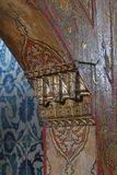 Sultans Pavilion at Yeni Camii corridor corner arms door in 2024 5210.jpg