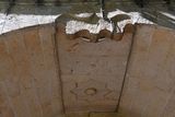Şanlıurfa Rızvaniye Camii  medrese decoration in porch 7454.jpg