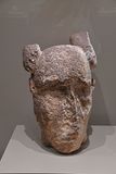 Urfa museum Karahantepe Human face Neolithic Age in 2024 7361.jpg