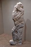 Urfa museum Karahantepe Sitting human statue Neolithic Age in 2024 7363.jpg