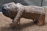 Urfa museum Karahantepe Statue of leopard Neolithic age in 2024 7304.jpg