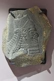 Urfa museum Embossed human head (Sargon II) from Şanlıurfa Merkez Iron Age in 2024 7518.jpg
