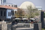 Diyarbakır On south wall of inner fortress View from easternmost tower in 2024 6740.jpg