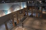 Gaziantep Zeugma Mosaic Museum Interior Entrance floor from first floor in 2024 7835.jpg